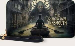The Shadow Over Innsmouth Wallet Goth Halloween New NWT Grunge Lovecraft Cthulhu
